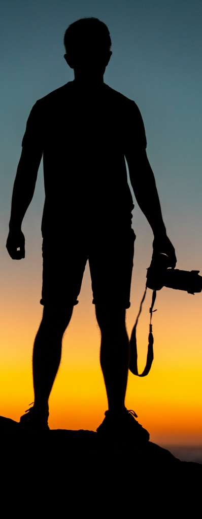 Photographer silhouette